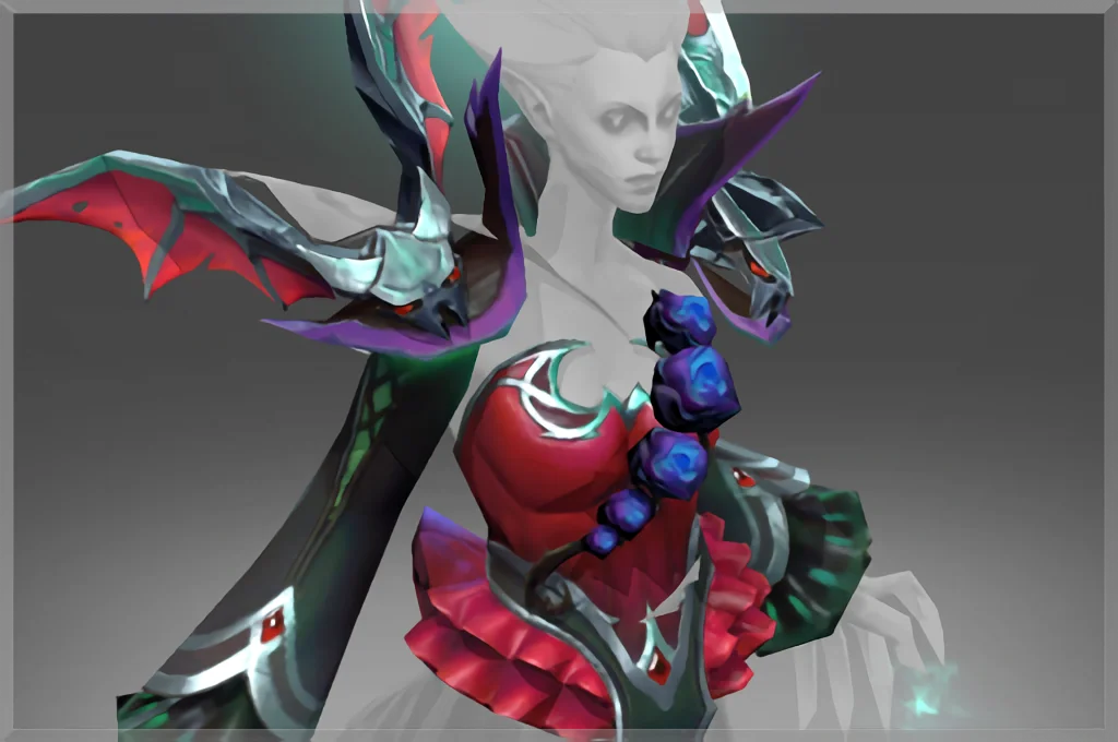 Скачать скин Flight Of The Crimson Queen - Armor мод для Dota 2 на Death Prophet - DOTA 2 ГЕРОИ